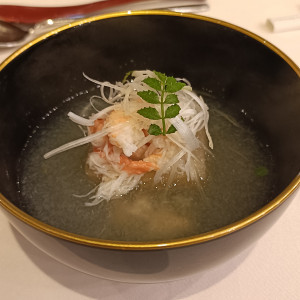 紅ズワイガニの高野豆腐|774565さんのTHE SODOH HIGASHIYAMA KYOTO(ザ ソウドウ 東山 京都)の写真(2555563)