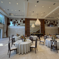 温かみのある会場