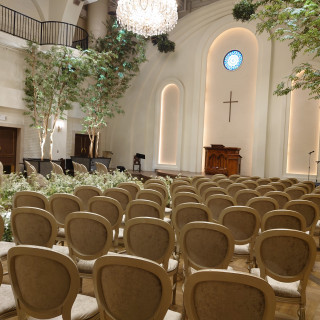 チャペルは開放感があって良かったです！