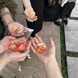 フラワーシャワー|774635さんのクラシカ表参道/別邸KEYAKIの写真(2559618)