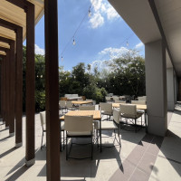 ガーデンは小さめ