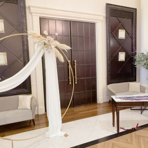 お花アーチ|774689さんのアーセンティア迎賓館（浜松）/テイクアンドギヴ・ニーズウェディングの写真(2555418)