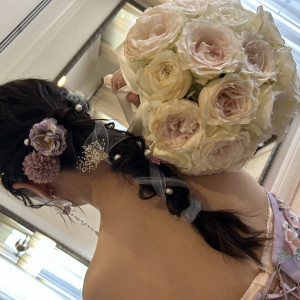 髪型|774699さんのベイサイド迎賓館(和歌山)/テイクアンドギヴ・ニーズウェディングの写真(2555455)