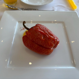 肉料理(中にステーキ肉)|774699さんのベイサイド迎賓館(和歌山)/テイクアンドギヴ・ニーズウェディングの写真(2555461)