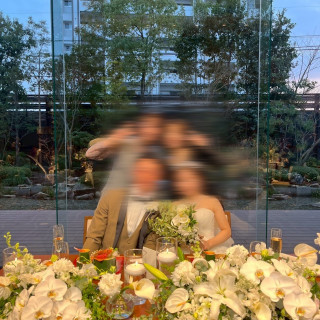 装花がとても綺麗でした