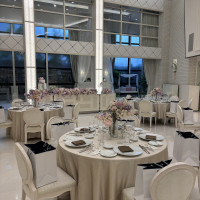螺旋階段があり、プリンセス気分を味わえる会場