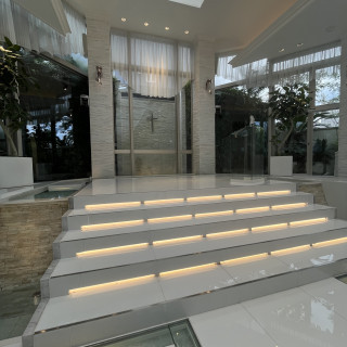 チャペルの壇上です