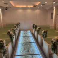 チャペル新郎新婦からの景色です。