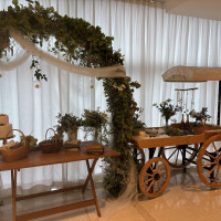 披露宴会場前のフリースペースです。