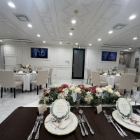 披露宴会場新婦からの景色です