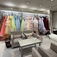 カラードレス豊富でした。