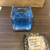 ろうそくがちゃんと消え、素敵な演出でした。実際に使われるそう