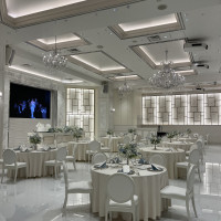 真っ白な披露宴会場が好みでした