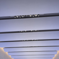 チャペルのダウンライトも素敵でした