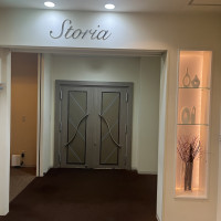 披露宴会場ストーリアのドア。