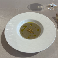 季節ごとに変わるスープ。ごぼうでした。