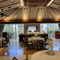 バリらしい天井の形だなぁと思ってうっとりしました