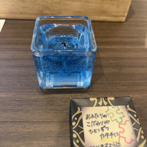 ろうそくがちゃんと消え、素敵な演出でした。実際に使われるそう|774735さんのザ マグナス 東京(THE MAGNUS TOKYO)の写真(2557687)