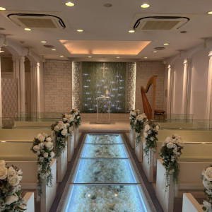 チャペル全体像です。|774735さんのL'BRIGHT HOUSE（エルブライトハウス）の写真(2598477)