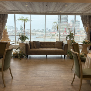 ソファ席|774737さんの神戸メリケンパークオリエンタルホテルの写真(2555663)