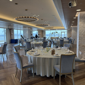 この披露宴会場は60名以上いけるみたいです|774737さんの神戸メリケンパークオリエンタルホテルの写真(2555664)