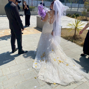 フラワーシャワー|774739さんのマリアージュ下関の写真(2555682)