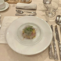 前菜とテーブル雰囲気