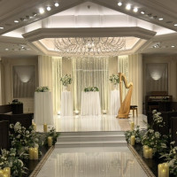 挙式会場正面から