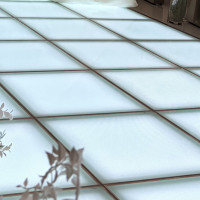 ライトで照らされていて明るいです！