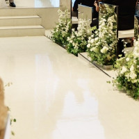 チャペルの道にもミラーがあります