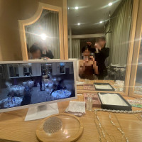 披露宴前控室