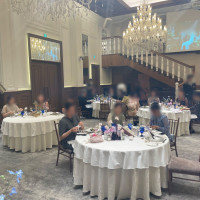 高砂から見た披露宴会場
