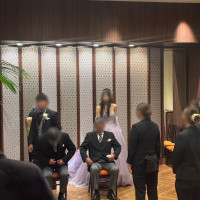 お見送りスペース