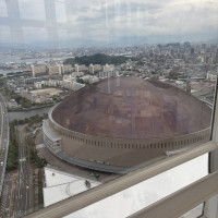 チャペルからドームが見えます