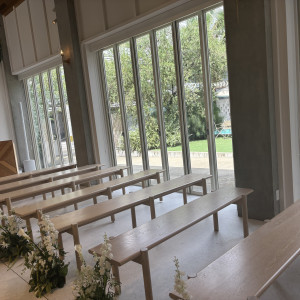 ナチュラルな雰囲気のチャペル|774818さんのWEEKEND HOUSE  （ウィークエンドハウス）の写真(2556301)