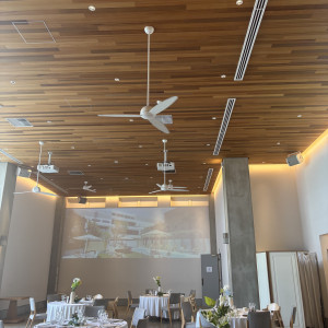 披露宴会場の天井は高くてよかったです|774818さんのWEEKEND HOUSE  （ウィークエンドハウス）の写真(2556293)