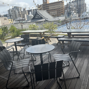 待合スペースから外に出る事ができます|774818さんのWEEKEND HOUSE  （ウィークエンドハウス）の写真(2556289)