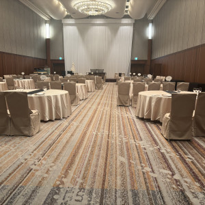 高級感あふれる披露宴会場|774818さんのヒルトン福岡シーホークの写真(2556237)