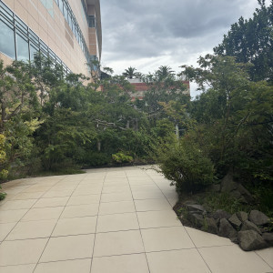 ここでフラワーシャワーができます|774818さんのヒルトン福岡シーホークの写真(2556242)