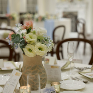 オプションでキャンドル付けた。|774841さんのガーデンヒルズ迎賓館（大宮）/テイクアンドギヴ・ニーズウェディングの写真(2556318)