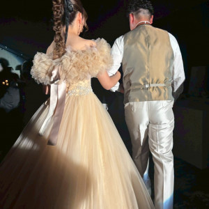 一目惚れしたカラードレス|774851さんのホテルロイヤルクラシック大阪の写真(2559803)