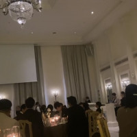 プロフィールムービー上映シーン