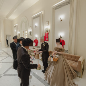 お見送り|774881さんのアーヴェリール迎賓館（岡山）/テイクアンドギヴ・ニーズウェディングの写真(2567183)