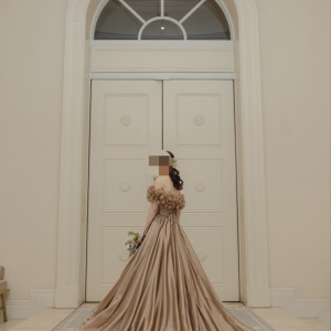 披露宴終了後新婦写真撮影|774881さんのアーヴェリール迎賓館（岡山）/テイクアンドギヴ・ニーズウェディングの写真(2567181)