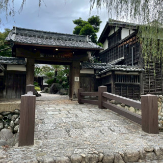 和な外観が素敵で、ここで写真を撮ることができました。