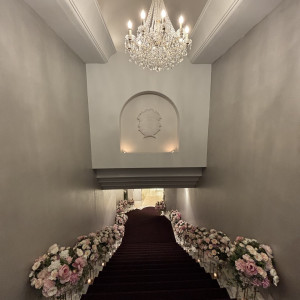 披露宴会場前の階段|774895さんのザ クラブ オブ エクセレントコーストの写真(2556468)