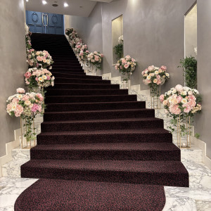 披露宴会場前の階段|774895さんのザ クラブ オブ エクセレントコーストの写真(2556471)