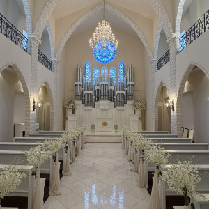 白を基調としたチャペルです|774896さんの18（アンウィット）Produced by Casa d' Angelaの写真(2556408)