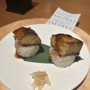 フォアグラのお寿司|774911さんのザ・ガーデンオリエンタル・大阪の写真(2556487)