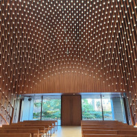 挙式会場の天井